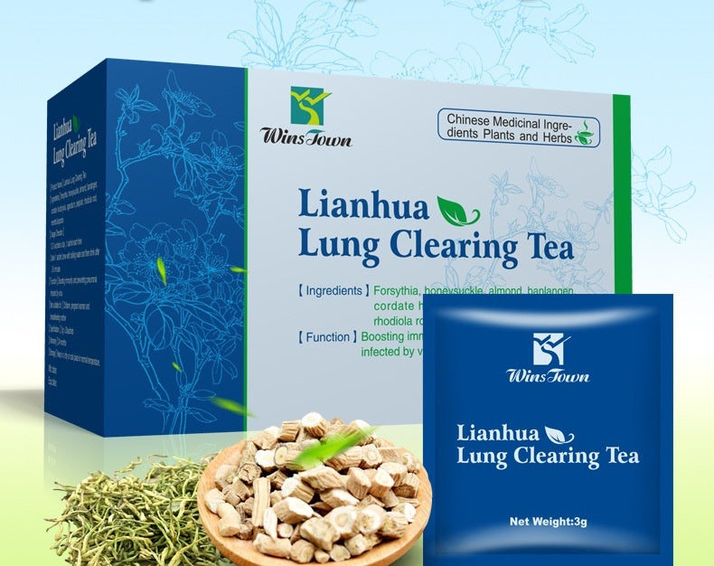 Chinese Medicinal Herbal Tea_Lung Clearing Tea_Lung Detoxin_3g*20pcs