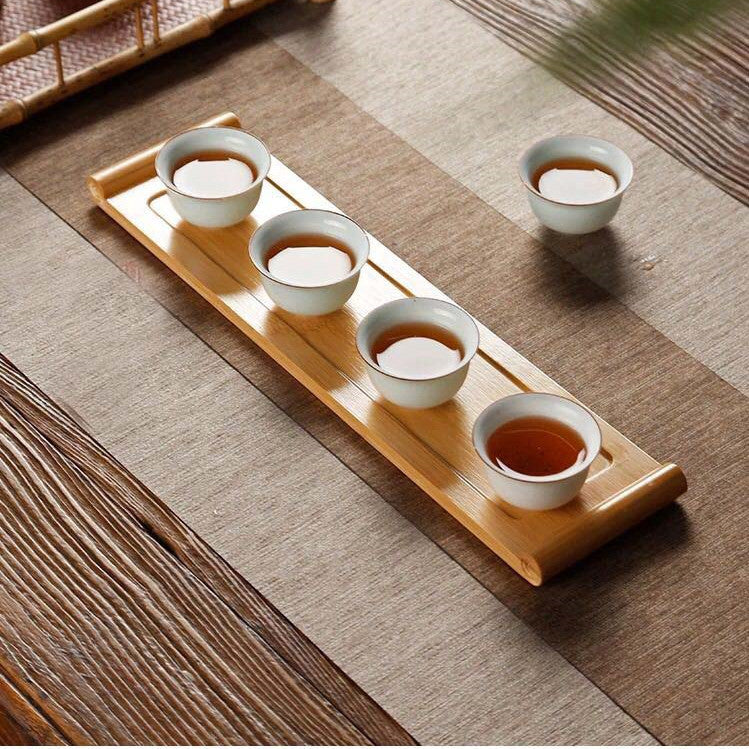 Bamboo Tea Plate Tea House