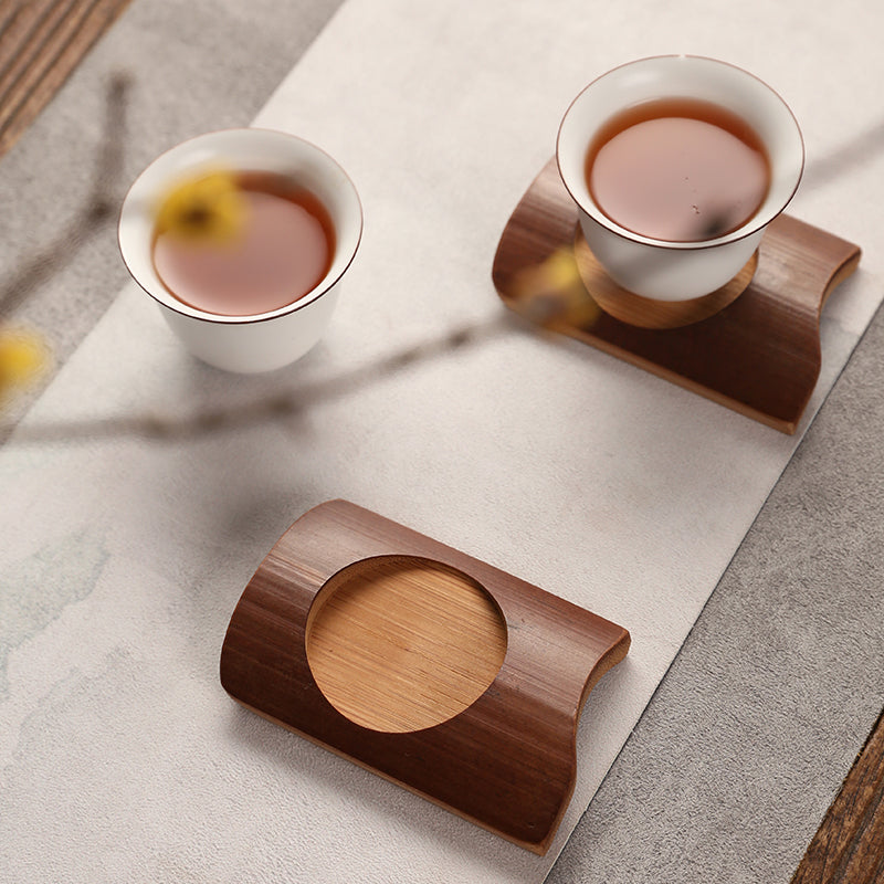 Tea Ceremony_Tea Accessories_Bamboo_Cup Stand_1 pcs