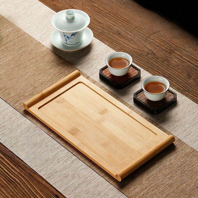 Bamboo Tea Plate Tea House